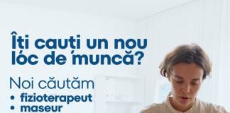 Se fac angajări la Physio Total, Sanovil, Gelateria Aniela și Eurocompozite! NOI locuri de muncă, în Bistrița