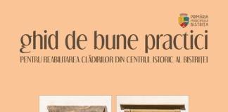 Reguli noi pentru clădirile din centrul istoric: Întâlnire cu proprietarii, în 18 mai, la Primăria Bistrița