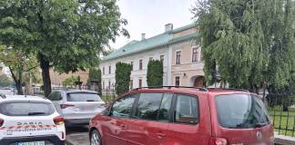 FOTO – Comoditatea costă: 400 de lei, diferența dintre trotuar și parcare