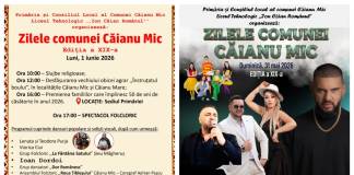 Căianu Mic, în sărbătoare de Rusalii: Dorian Popa, Ioan Dordoi și Deți Iuga – așteptați să facă atmosferă de Zilele Comunei