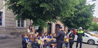FOTO/VIDEO: Ce știu copiii despre Poliția Locală: ”Dau amenzi celor care parchează aiurea!”