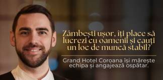 Aluateria Bistrița caută personal pentru vânzare, Grand Hotel Coroana angajează ospătar: NOI locuri de muncă, în Bistrița