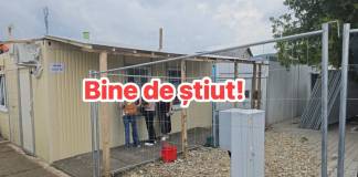 Gara CFR Beclean, în plin proces de modernizare! Sala de așteptare și casa de bilete, relocate