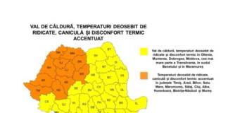 Bistrița – Năsăud, sub cod galben și portocaliu de caniculă! SFATURI: