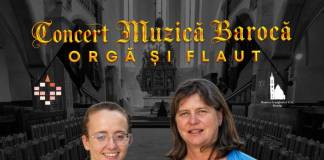 CONCERT de muzică barocă pentru orgă și flaut, în 30 iunie, la Biserica Evanghelică din Bistrița