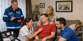 O echipă mobilă de specialiști va îngriji 60 de persoane adulte cu dizabilități timp de 30 de luni. Proiectul – 3,4 milioane lei