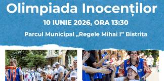 Olimpiada Inocenților, mâine, la Bistrița: „Fiecare copil merită șansa de a fi văzut, acceptat și celebrat”