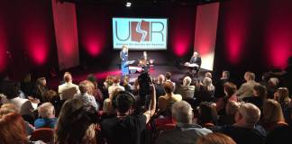 FOTO: Două personalități din Bistrița, distinse cu premii ieri seară, la Gala Premiilor Uniunii Scriitorilor din România: Dan Coman și Diana Yüksel
