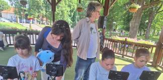 FOTO/VIDEO: Artă inspirată de natură și ateliere cu Asociația Harta Verde, în Parcul Municipal!