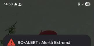 ATENȚIONARE prin RO-Alert de vreme severă pentru mai multe localități din județ