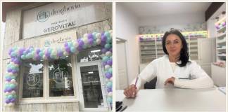FOTO/VIDEO Nou în Bistrița: Farmacista Adriana Elisei a deschis Drogheria Bistrițeană!