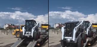 VIDEO: Au sosit primele două utilaje multifuncționale pentru serviciul de salubritate al Primăriei Bistrița