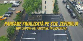VIDEO: O nouă parcare gata, pe Zefirului!