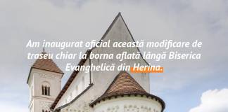 FOTO – Traseu mai lung, peisaje mai spectaculoase: Via Transilvanica Bistrița – Jeica are acum o nouă variantă