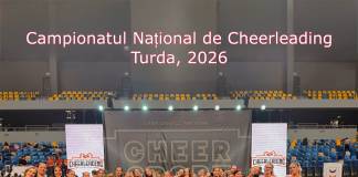 FOTO – Aur, emoții și spectacol total: Performanță remarcabilă pentru YOLO Studio Bistrița la Campionatul Național de Cheerleading!