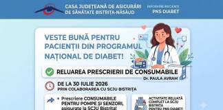 Soluție temporară pentru pacienții din Programul Național de Diabet: dr Paula Avram va prescrie consumabile! CÂND o găsiți în policlinică: