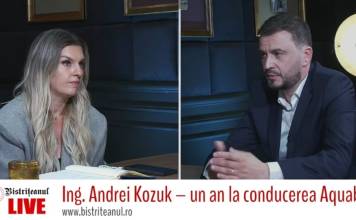 VIDEO – De ce curge uneori apă murdară la robinet? Directorul Aquabis, Andrei Kozuk, explică motivele: