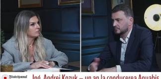 VIDEO – Andrei Kozuk, directorul Aquabis: „Ajungem cu apa în Slătinița în 2-3 săptămâni!”