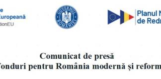 Comunicat de presă – „PNRR: Fonduri pentru România modernă și reformată!” SC ALLINOX Innovation S.R.L