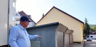 VIDEO: Construcții ilegale în Piața Morii? Există suspiciuni că unii bistrițeni și-au construit aici garaje