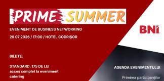 PRIME SUMMER: Evenimentul de business networking al verii în Bistrița-Năsăud