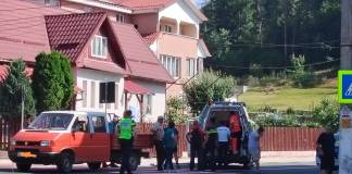 Sângeorz-Băi: Femeie lovită de o autoutilitară! A fost dusă la spital