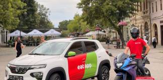 Livrator pe bicicletă la 15 ani, proprietar de aplicație la 17: Mark Gogotă a adus Eat App la Bistrița!