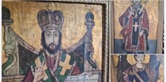 FOTO – Patru icoane pe lemn atribuite meșterului zugrav Toader Gherleanu, salvate dintr-o biserică degradată: „Sunt o capodoperă”!