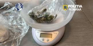 FOTO/VIDEO: Cinci tineri arestați pentru că făceau trafic de droguri. Kilograme de substanțe și mii de euro găsite la percheziții