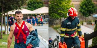 FOTO: Pompierii din Beclean ne-au reprezentat cu cinste la competiția națională ”Cel mai puternic pompier”