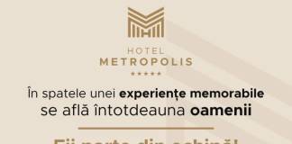 Hotel Metropolis și Clinica Sanovil recrutează personal: NOI locuri de muncă, disponibile în Bistrița