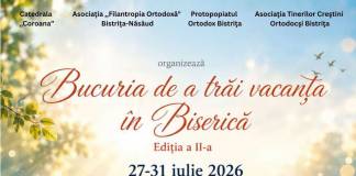 Vacanță cu suflet pentru 70 de tineri bistrițeni: Ateliere, jocuri și activități gratuite la Catedrala Coroana