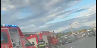 VIDEO: Un copil și un adult au ajuns la spital, după un accident pe DN 17, la calea ferată din Livezile