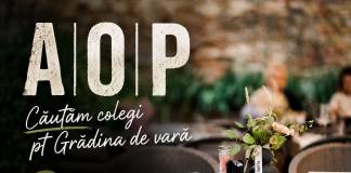 NOI locuri de muncă, în Bistrița: AOP Restaurant angajează barman pentru grădina de vară