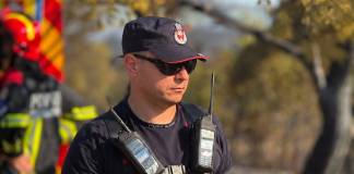 FOTO – Cpt. Gabriel Găzdac de la ISU BN, în mijlocul infernului din Grecia: „Ce am văzut în două zile nu am văzut în viața mea…”