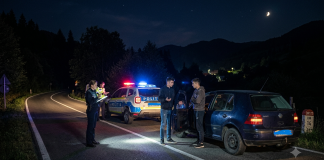 Rocadă eșuată la volan: Un tânăr fără permis din Rodna s-a dat de gol când a văzut poliția