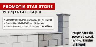 ARCSIM CONSTRUCT Bistrița: Prețuri mai bune acum la gama Traverstone de la Star Stone
