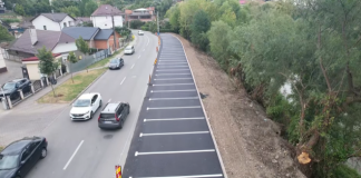 Primăria Bistrița a făcut în regie proprie parcarea de pe Ghinzii! A costat doar 245.000 lei
