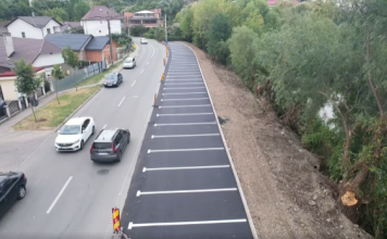 Primăria Bistrița a făcut în regie proprie parcarea de pe Ghinzii! A costat doar 245.000 lei