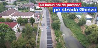 VIDEO – GATA! Aproape 50 locuri de parcare, pe strada Ghinzii, disponibile de astăzi!