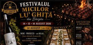 Se apropie Festivalul Micilor Lu’ Ghiță din Bârgău! În 14 -16 August, bucate alese și distracție pentru toată lumea, la Joseni