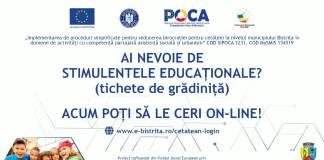 Stimulentul educațional pentru grădiniță poate fi solicitat online la Bistrița. Cum se depune cererea