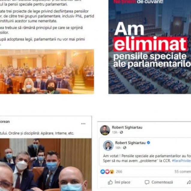 Parlamentarii noștri și-au tăiat pensiile speciale! Praf în ochi, reprezintă doar 1% din pensiile speciale Parlamentarii noștri și-au tăiat pensiile speciale! Praf în ochi, reprezintă doar 1% din pensiile speciale